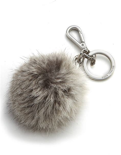 michael kors pom keychain.